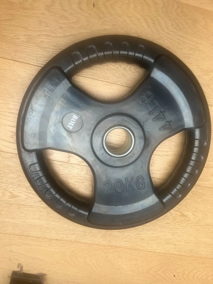Gym Bench + 20kg plate - Image 3