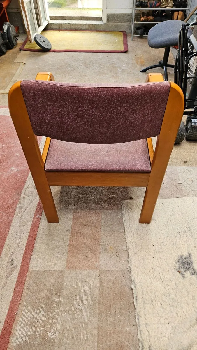 Commode Chair and Footstool - Image 4