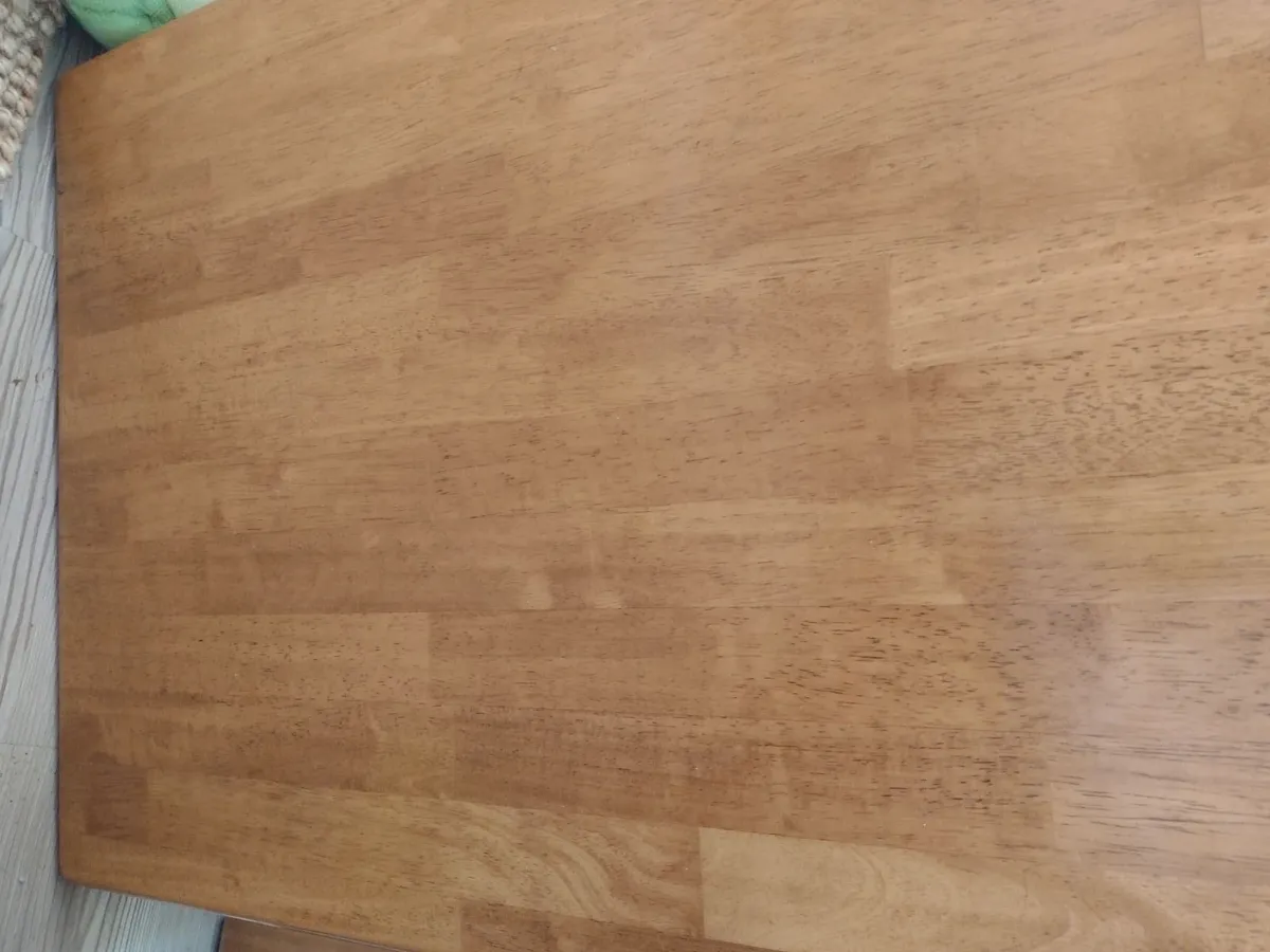 Large Oak coffee table - Image 4