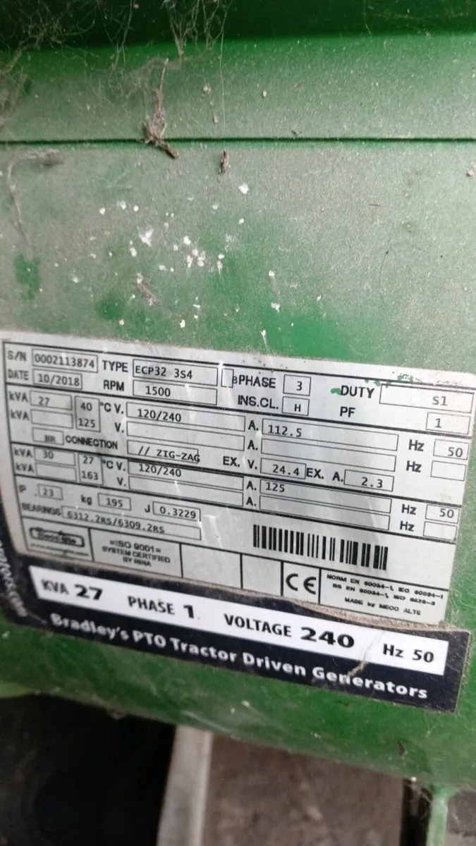 27 kva Single phase Generator - Image 1