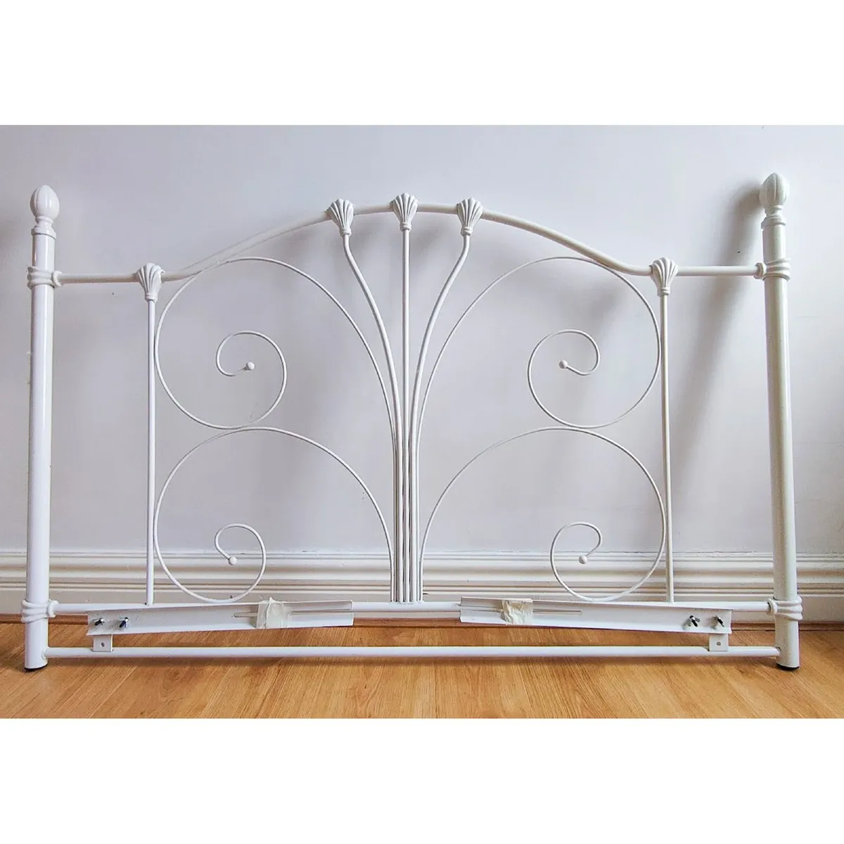 Vintage Looking Steel Headboard - Image 2
