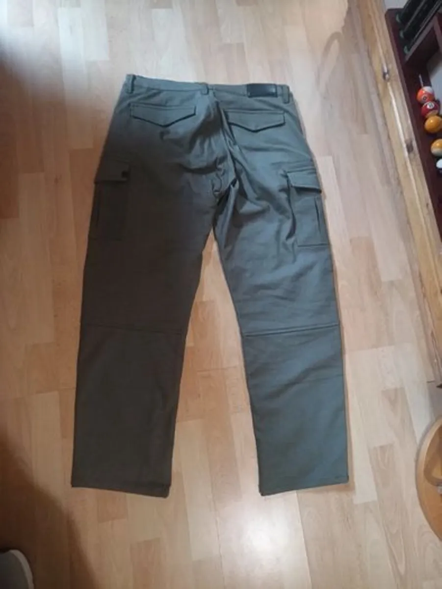 Brand new Oxford motorcycle cargo trousers Khaki - Image 4