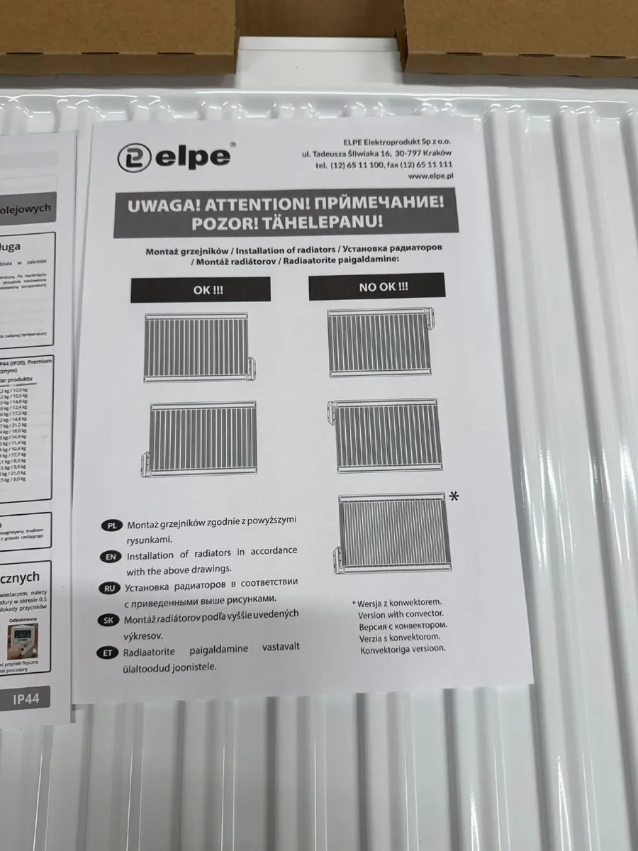 Electric Oil Heater/Radiator 700W - Image 4