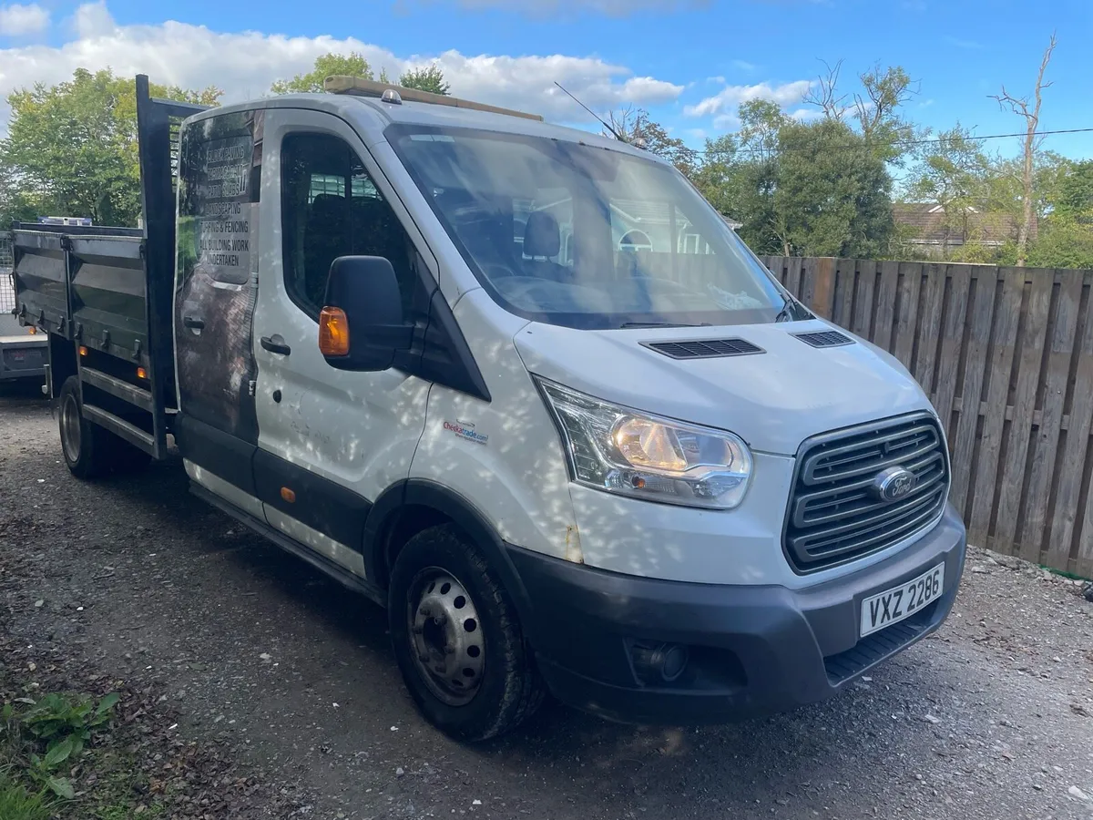 2016 Ford Transit Crewcab Tipper - Image 1