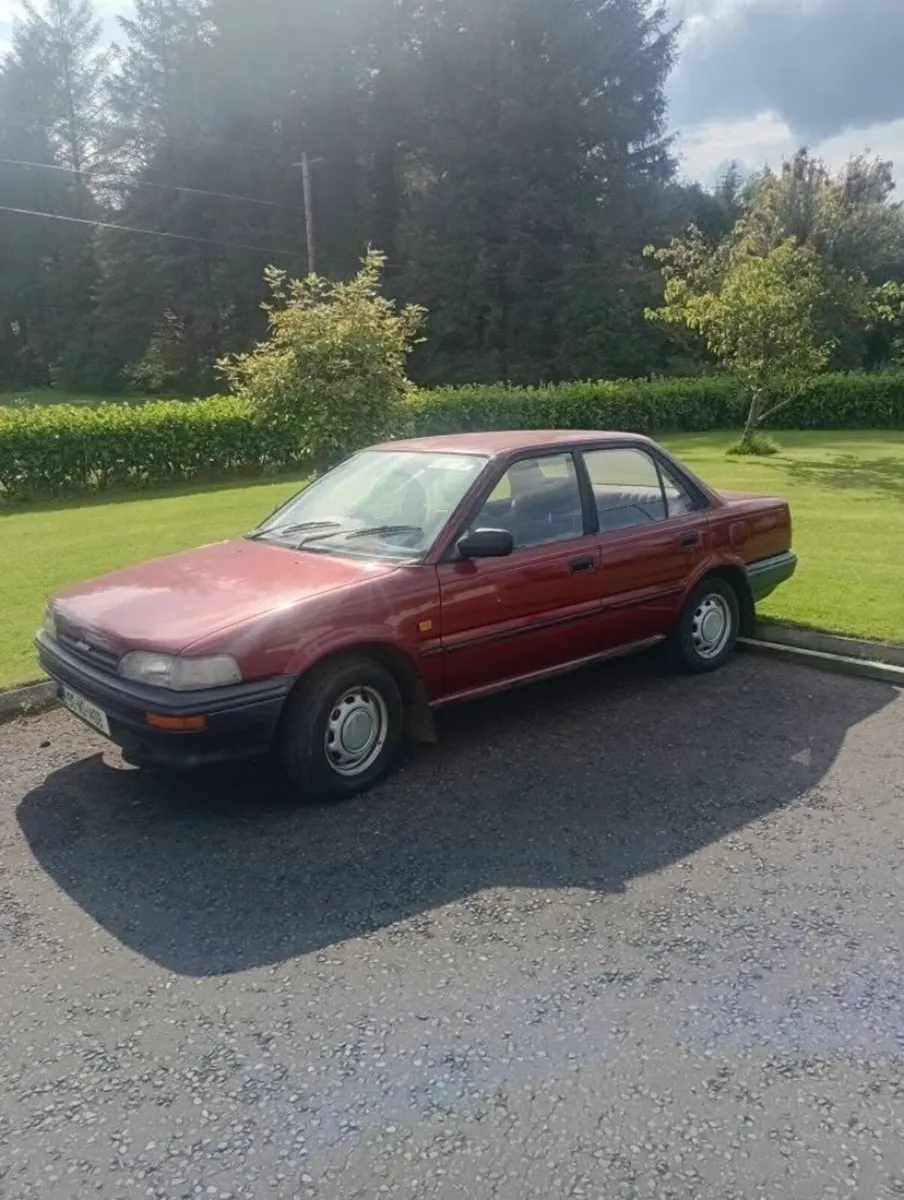1990 Toyota Corolla 1.3 Petrol Brown Logbook - Image 4