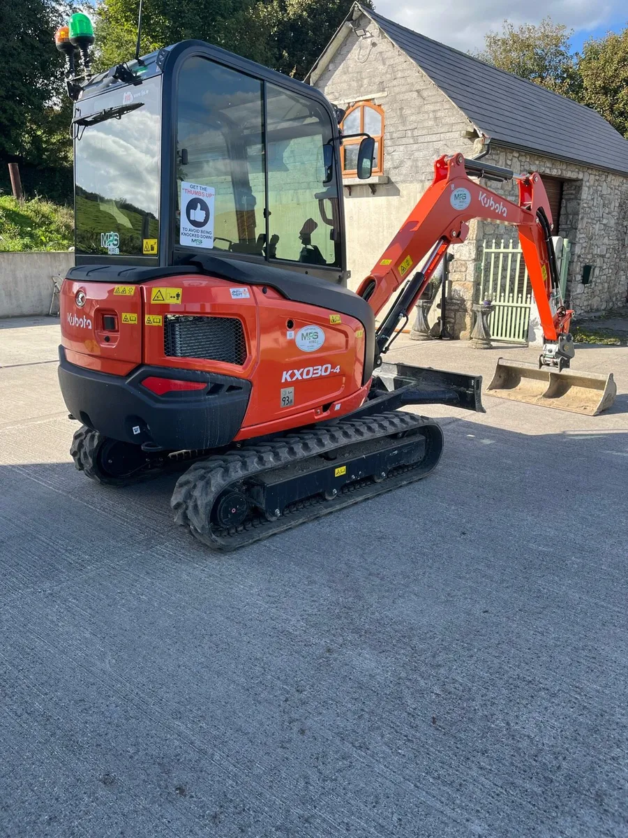 Demo Kubota Kx030-4 - Image 4