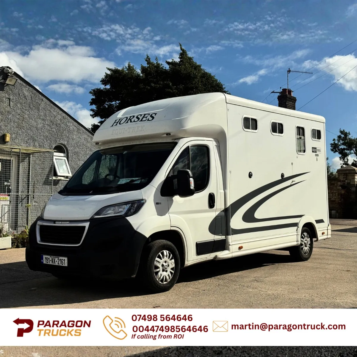 2019 Peugeot Boxer -2 Stall Equitrek Horsebox - Image 4