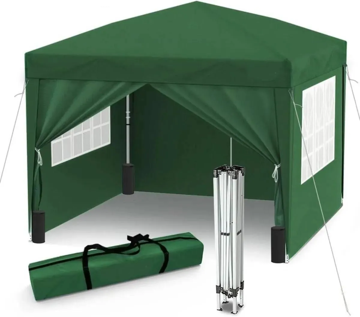 Gazebo 3m x 3m Marquee Tent with 4 Weight Bags - Image 2