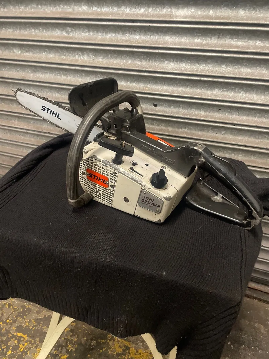 Chainsaw original stihl professional 020avp - Image 4