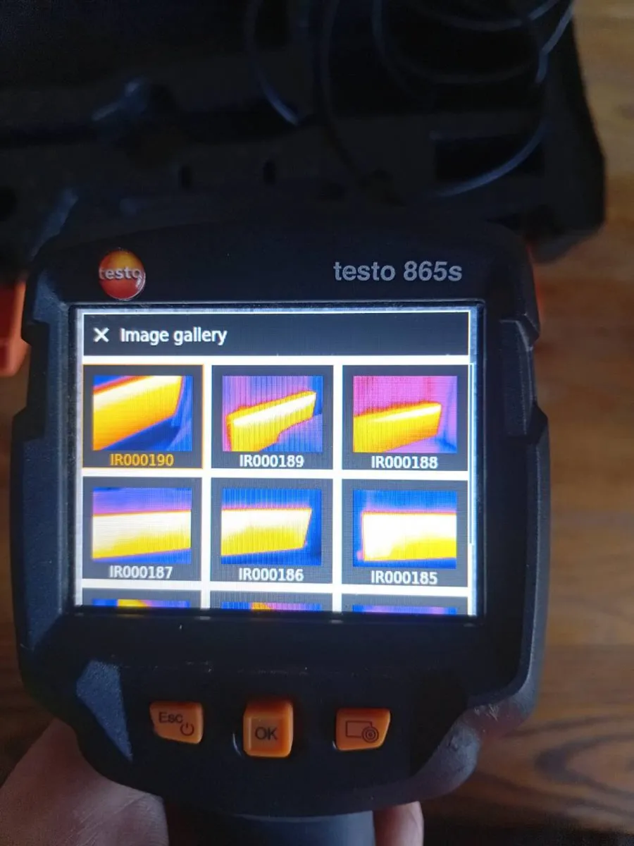 Testo thermal imaging camera with powerflushing - Image 1