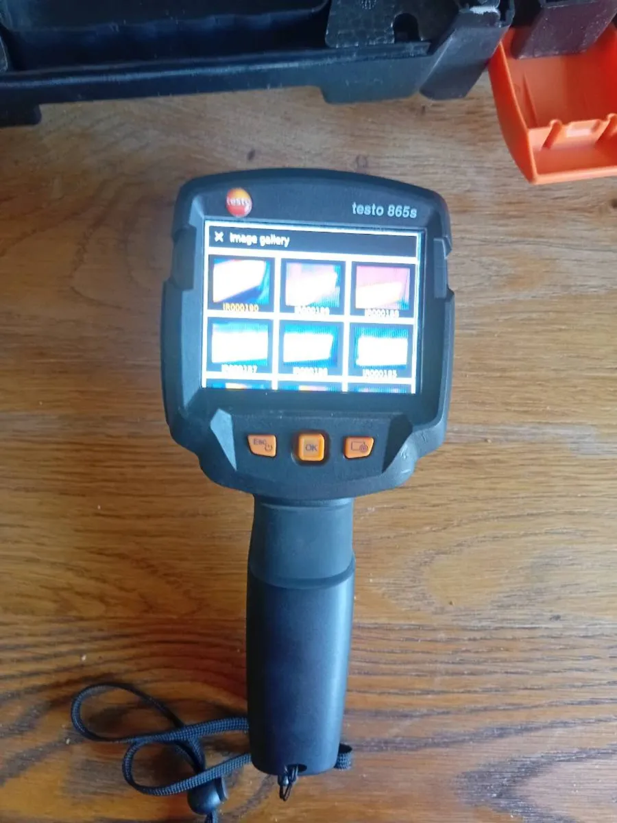 Testo thermal imaging camera with powerflushing - Image 3