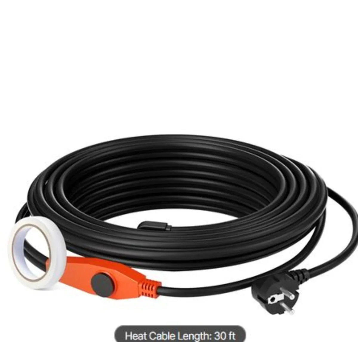 Pipe Heating Cable, 9m 23W/m Heat Tape for Pipes - Image 1
