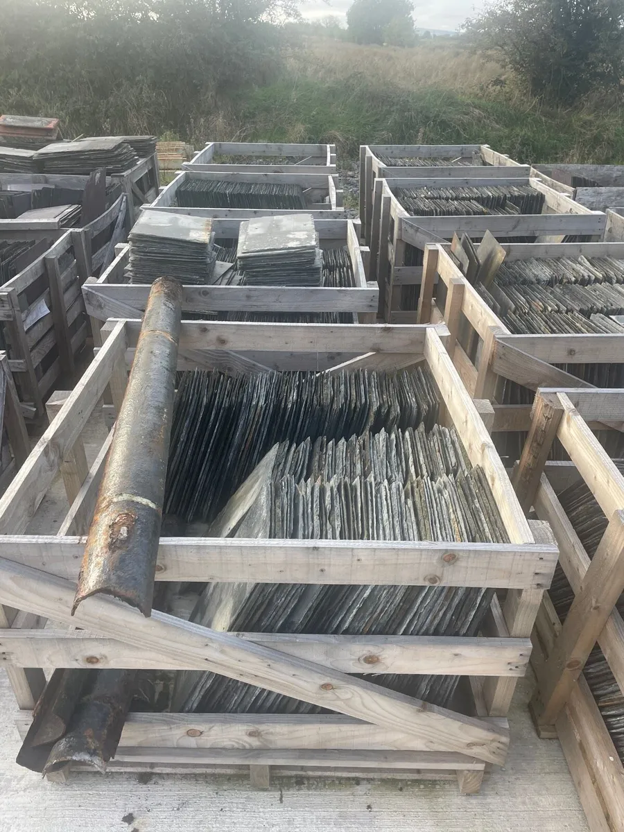 Reclaimed grey slates - Image 2
