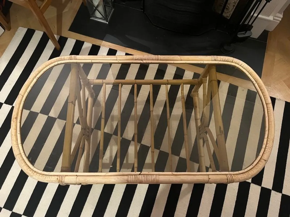 Bamboo coffee table - Image 3