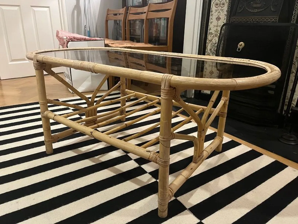 Bamboo coffee table - Image 4