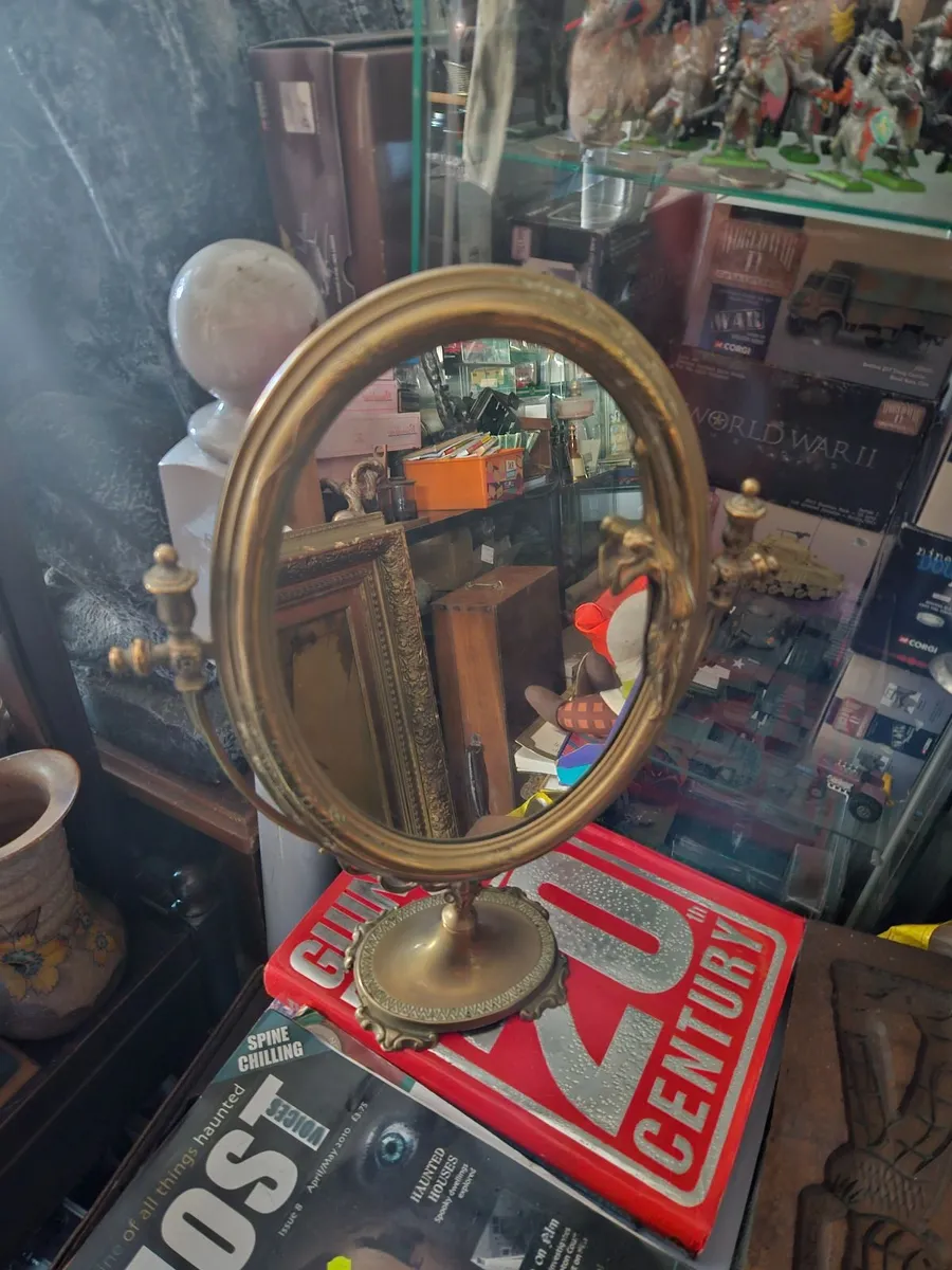 Vintage Antique Art Nouveau Mirror - Image 1