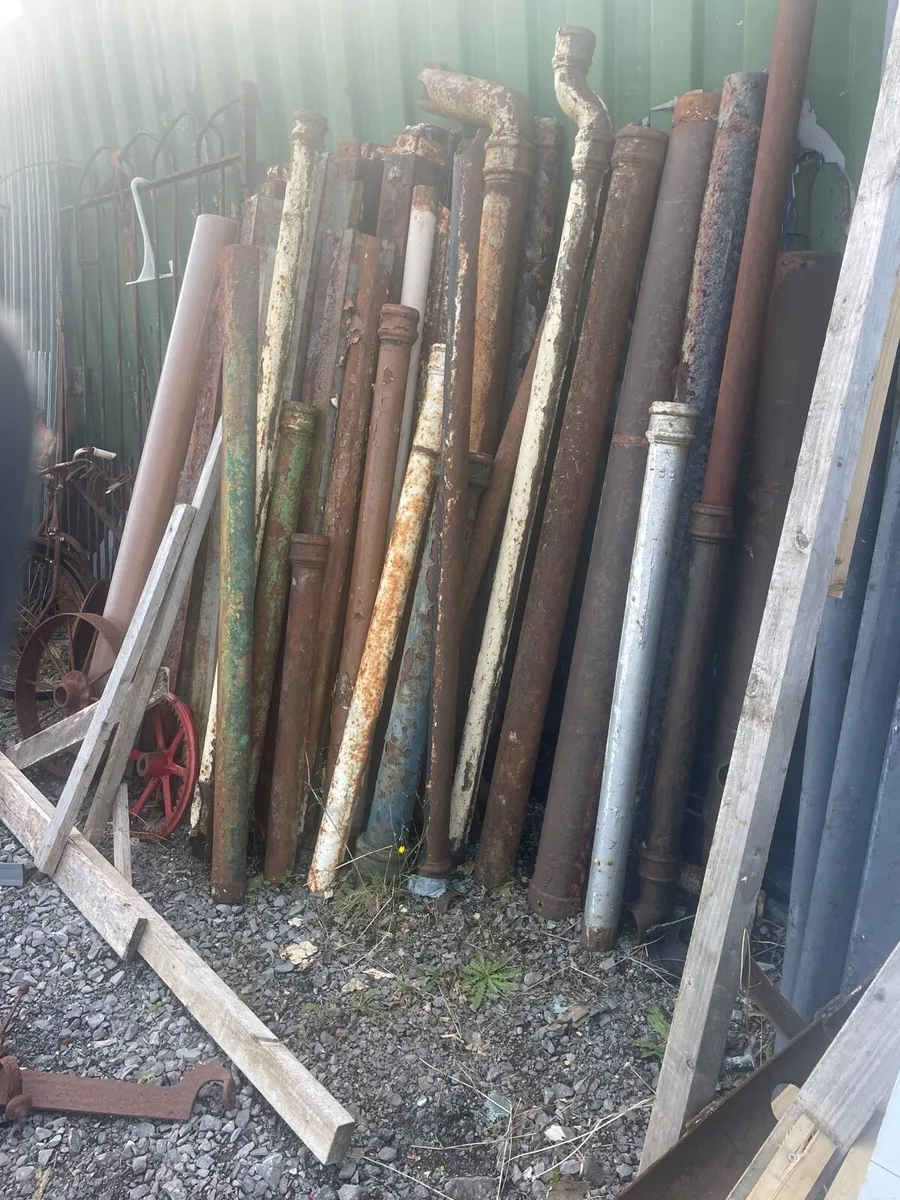 Cast iron gutters down pipes - Image 2