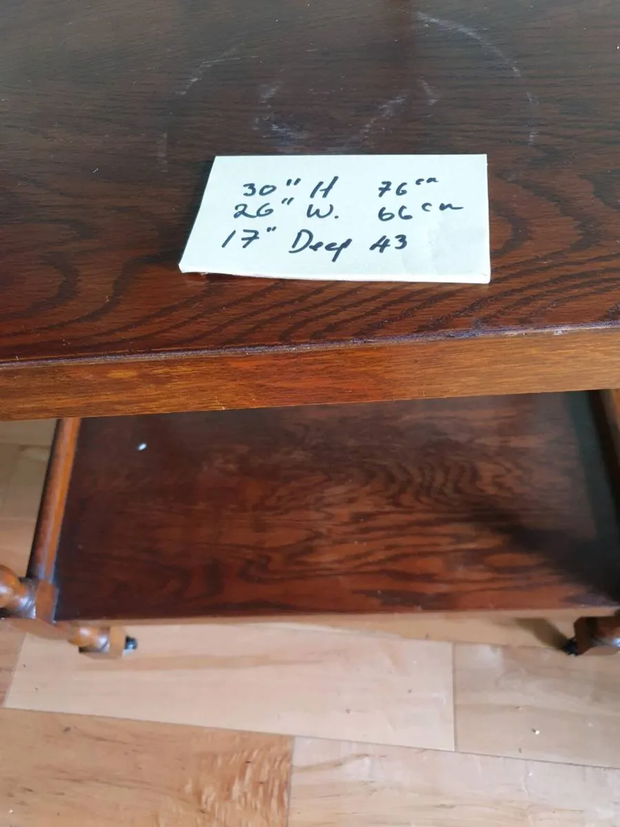 Mid centuary dining trolley - Image 2