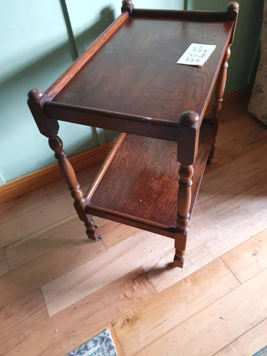 Mid centuary dining trolley - Image 3