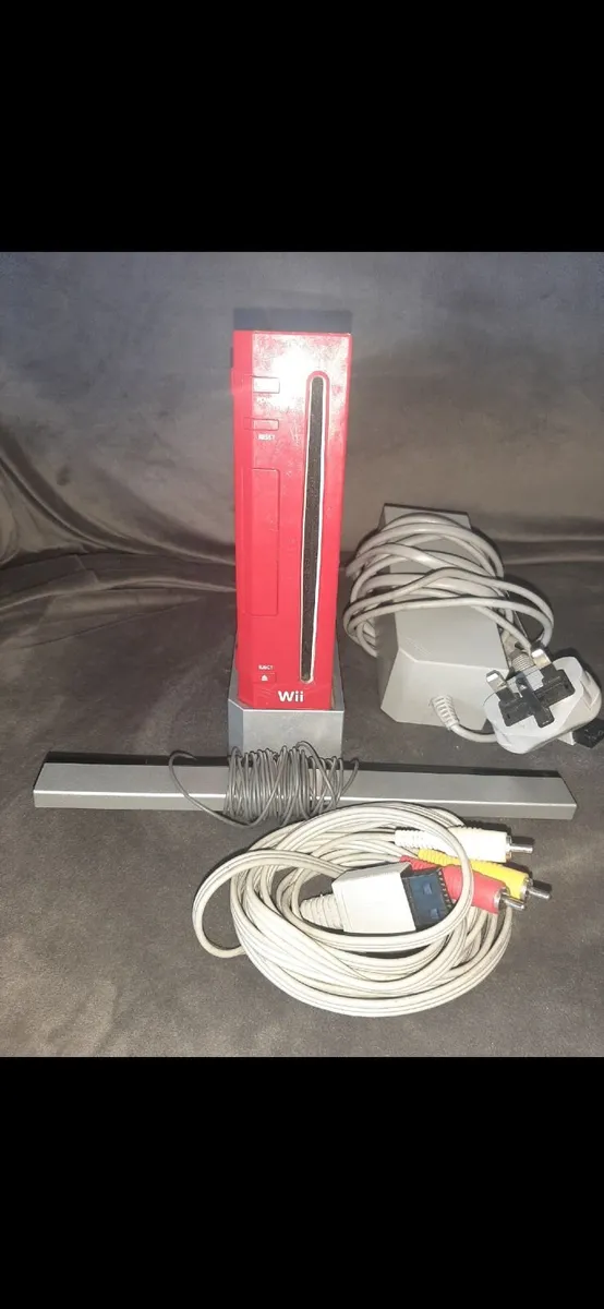 Limited Edition Red Nintendo Wii - Image 1