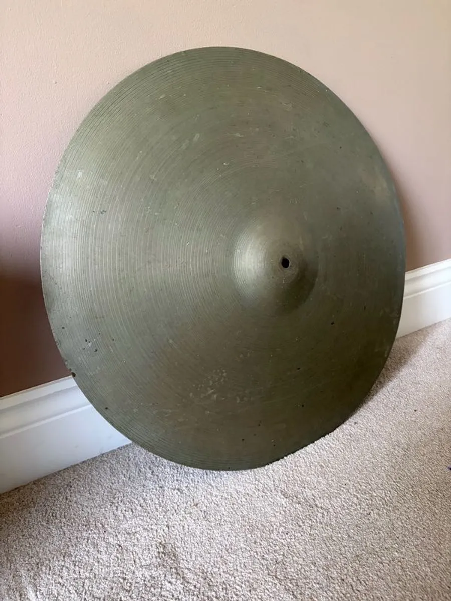 Vintage LYN 20-inch Ride Cymbal | Made in England - Image 3