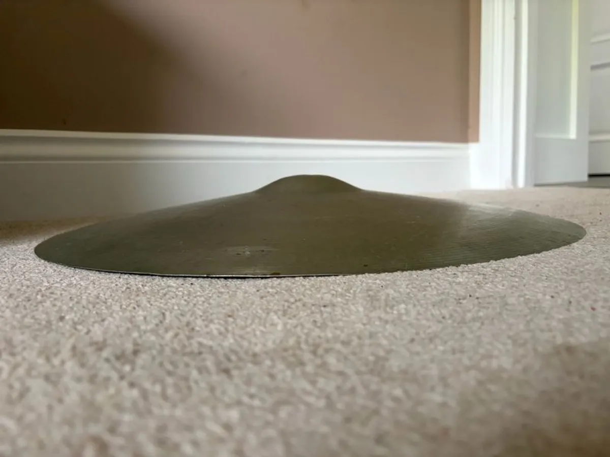 Vintage LYN 20-inch Ride Cymbal | Made in England - Image 4