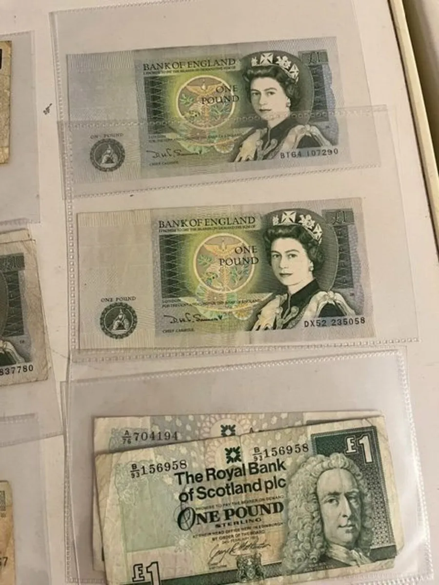 Bank Of England/Scotland/Jersey Notes - 3E Each - Image 3