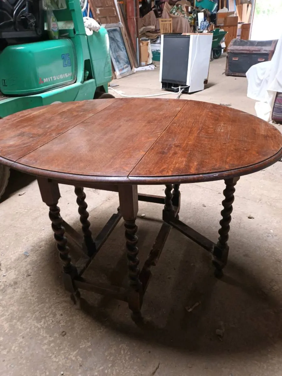 Drop Leaf Table - Image 3