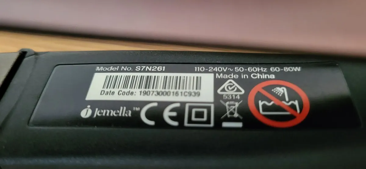 GHD Rose Gold Hair Straightener - Image 2