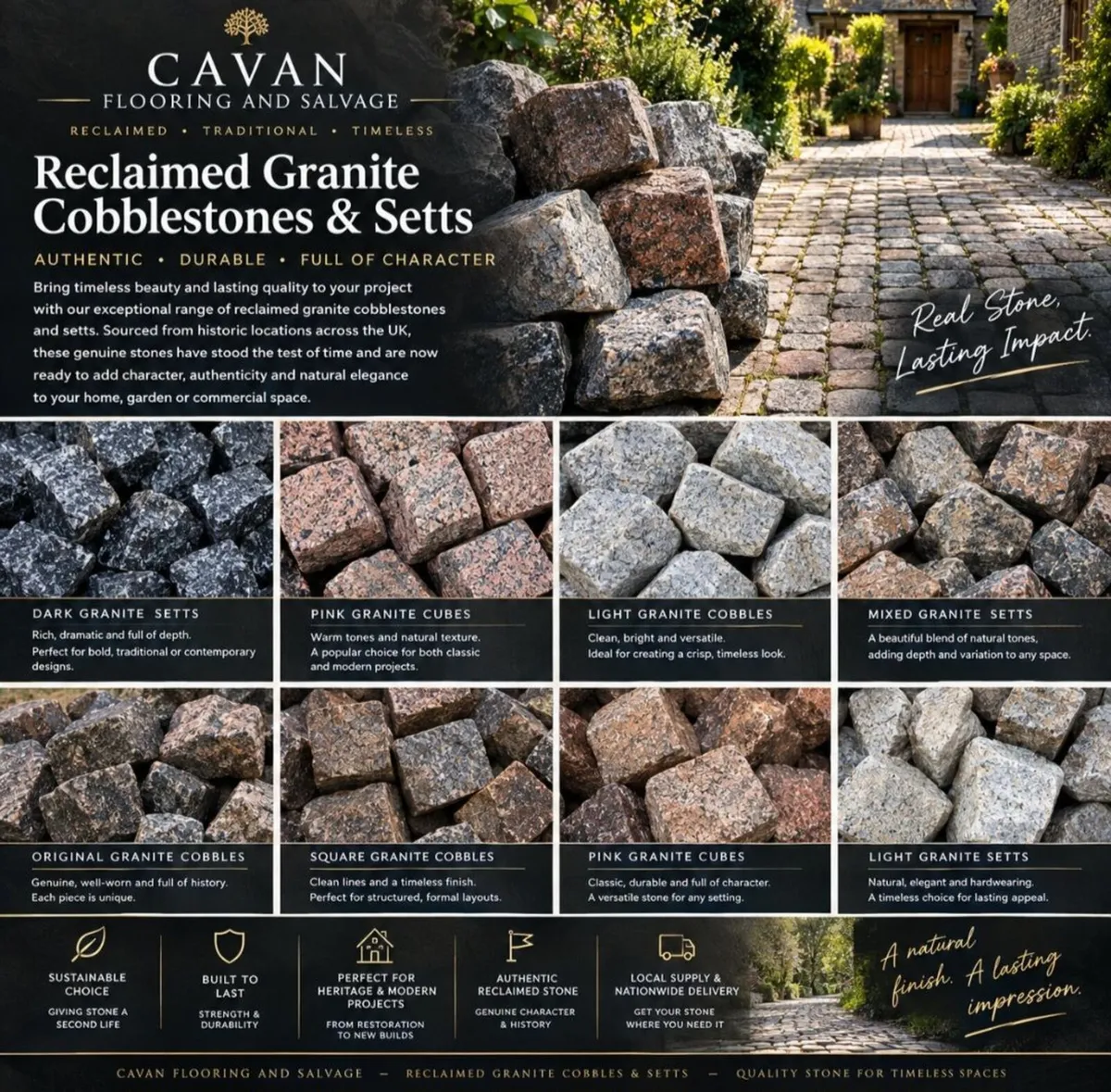 RECLAIMED COBBLES & SETTS — AN EXCEPTIONAL COLLECT - Image 1