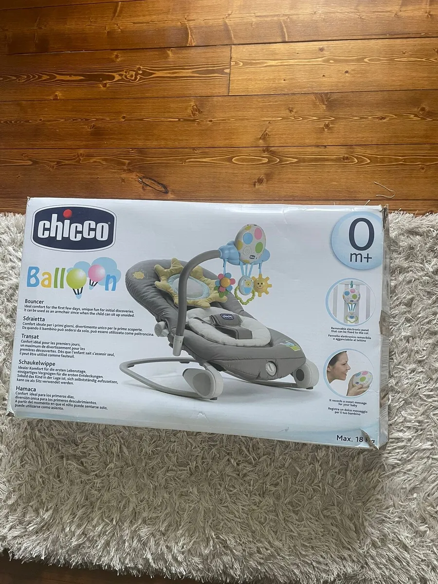 Chicco baby bouncer - Image 1