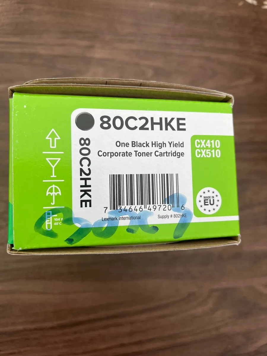 Lexmark 80C2HKE Black Toner - Image 2