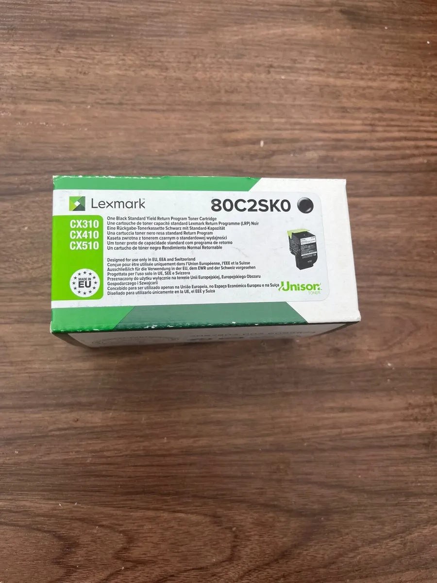 Lexmark 80C2SK0 Black Toner - Image 2