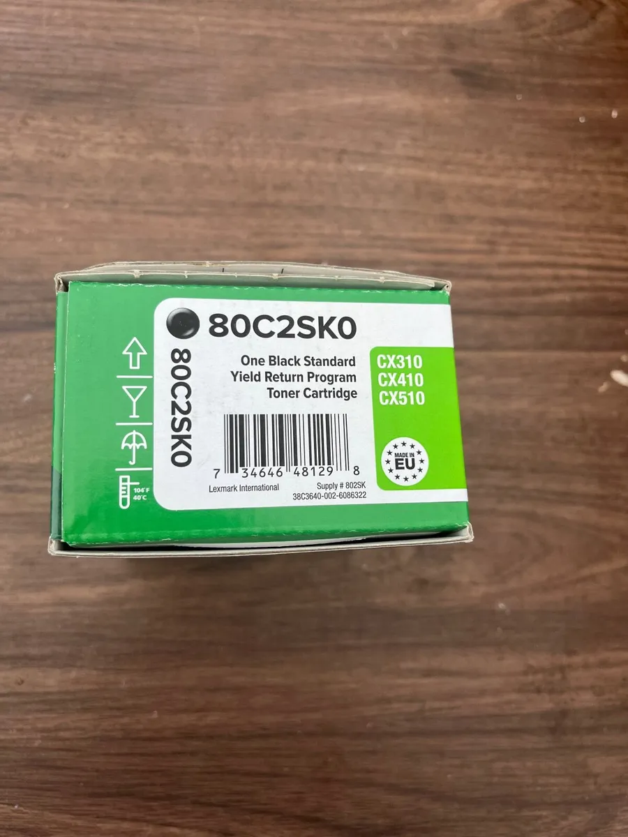 Lexmark 80C2SK0 Black Toner - Image 3