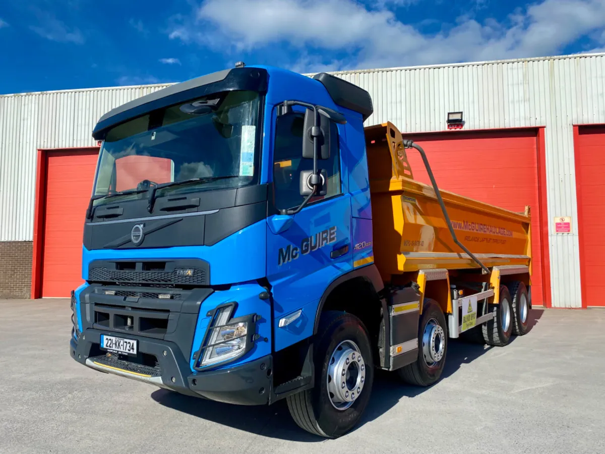 2022 Volvo FMX 420 8x4 Tipper - Image 1