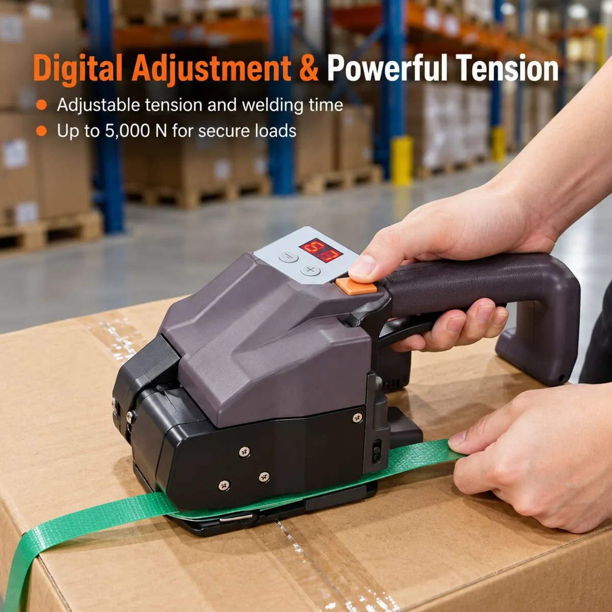 Automatic Electric Strapping Machine for PP and PE - Image 2