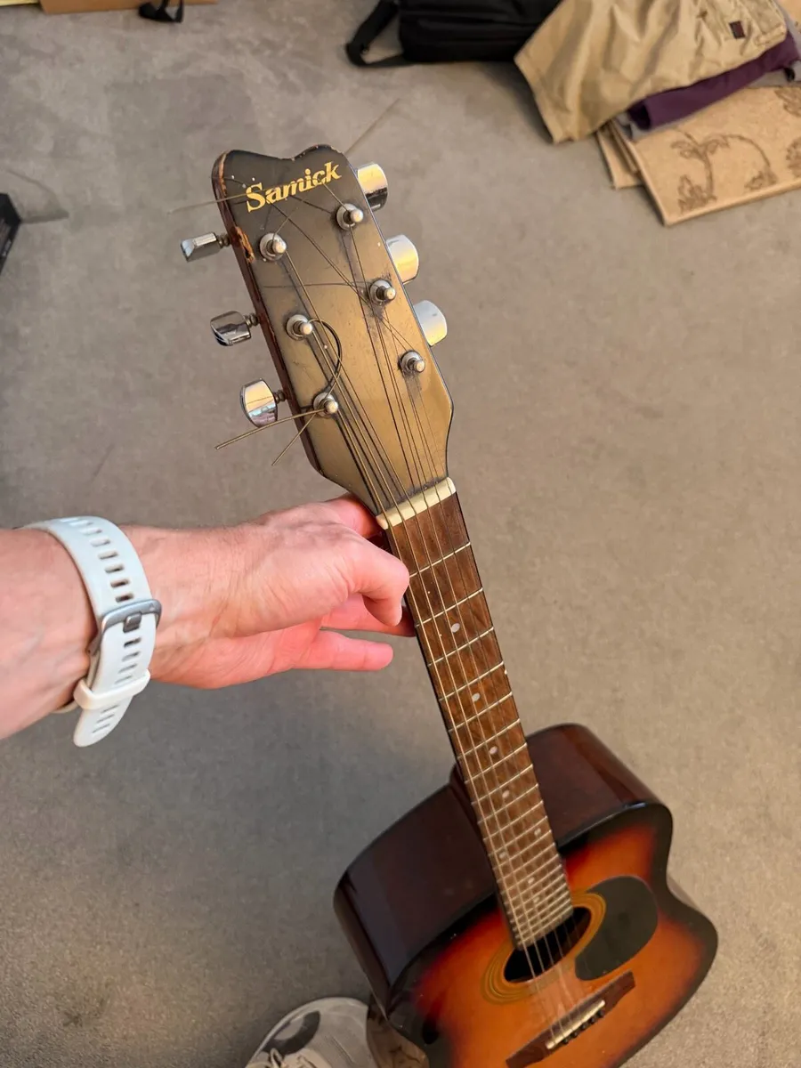 Samick acoustic guitar - Image 3
