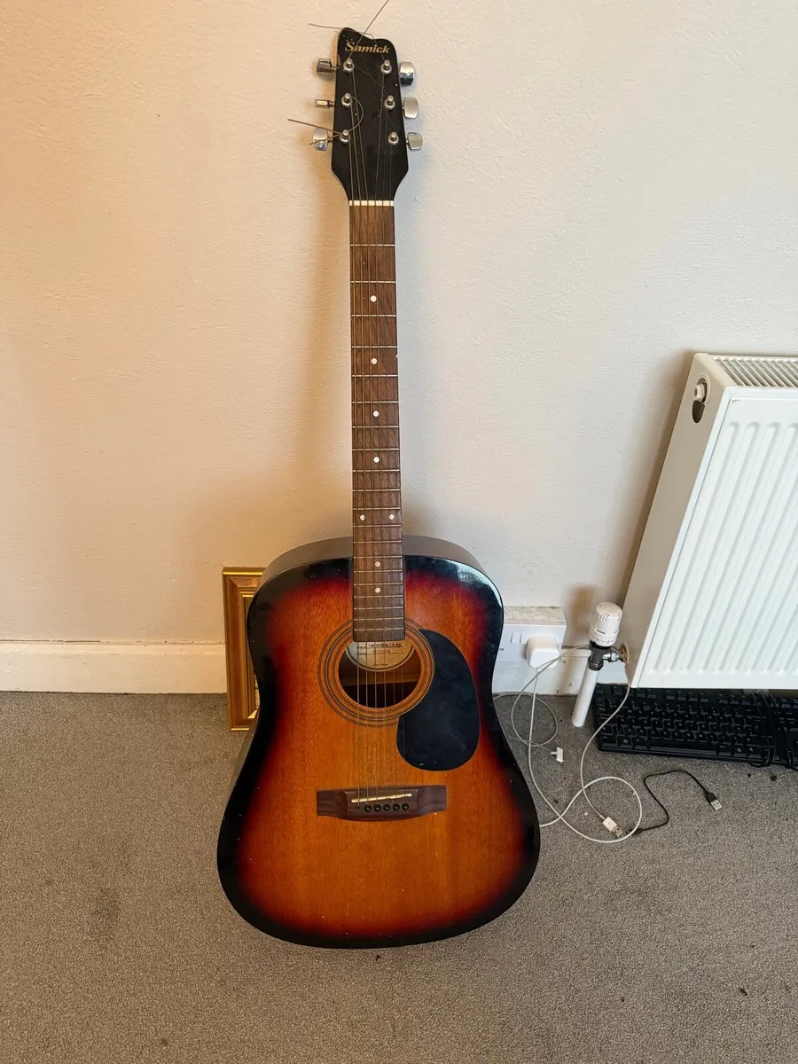 Samick acoustic guitar - Image 1