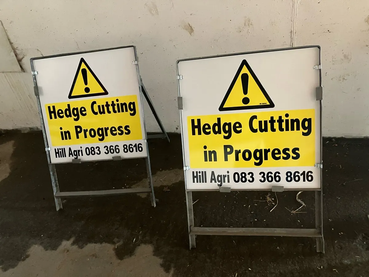Hedge cutting signs (collection only) - Image 3