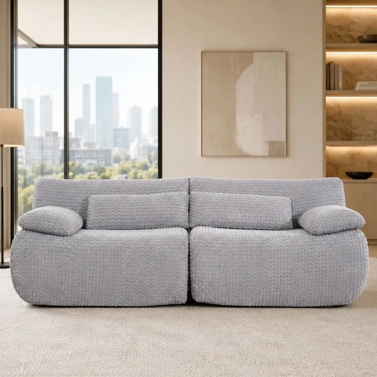 Softy Modular Compression Sofa Set 2 Seater Sofa - Image 1