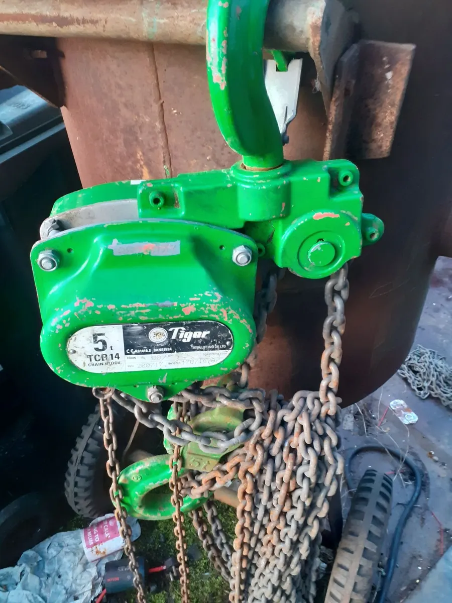 BLOCK AND TACKLE 5 TONNE - Image 2