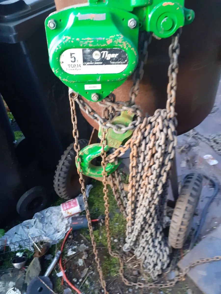BLOCK AND TACKLE 5 TONNE - Image 4