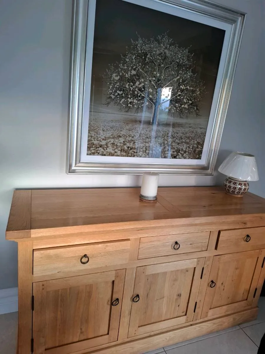 Solid Oak Sideboard - Image 2