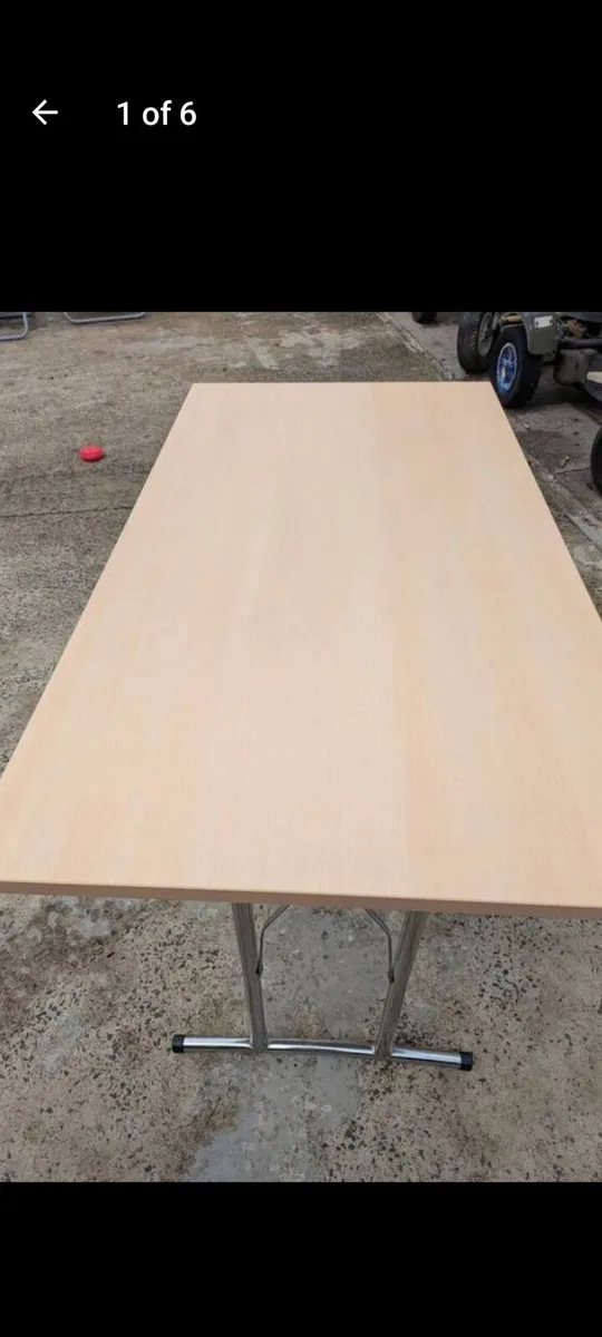Large folding desk/table - Image 1