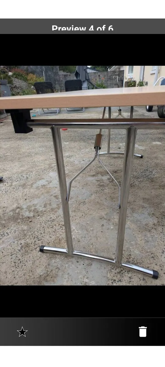 Large folding desk/table - Image 4