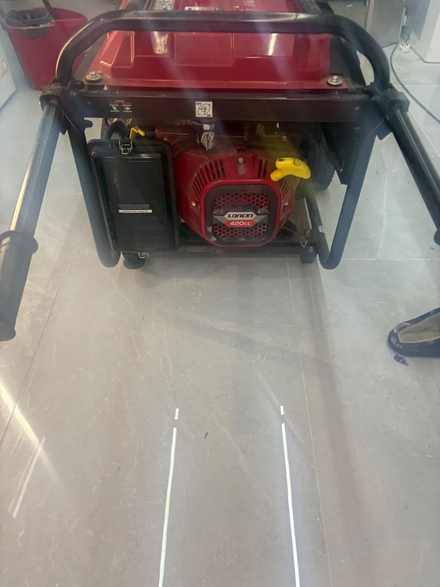 8000w  Loncin generator. Used twice - Image 3
