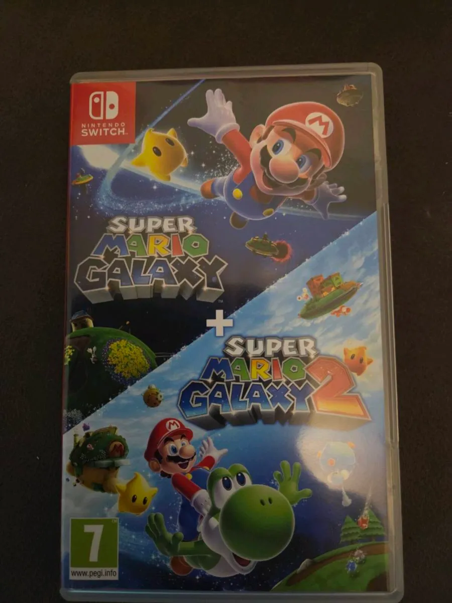 Mario galaxy and Mario galaxy 2 *Nintendo switch*