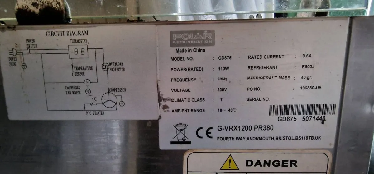 Countertop Prep Fridge - Image 2