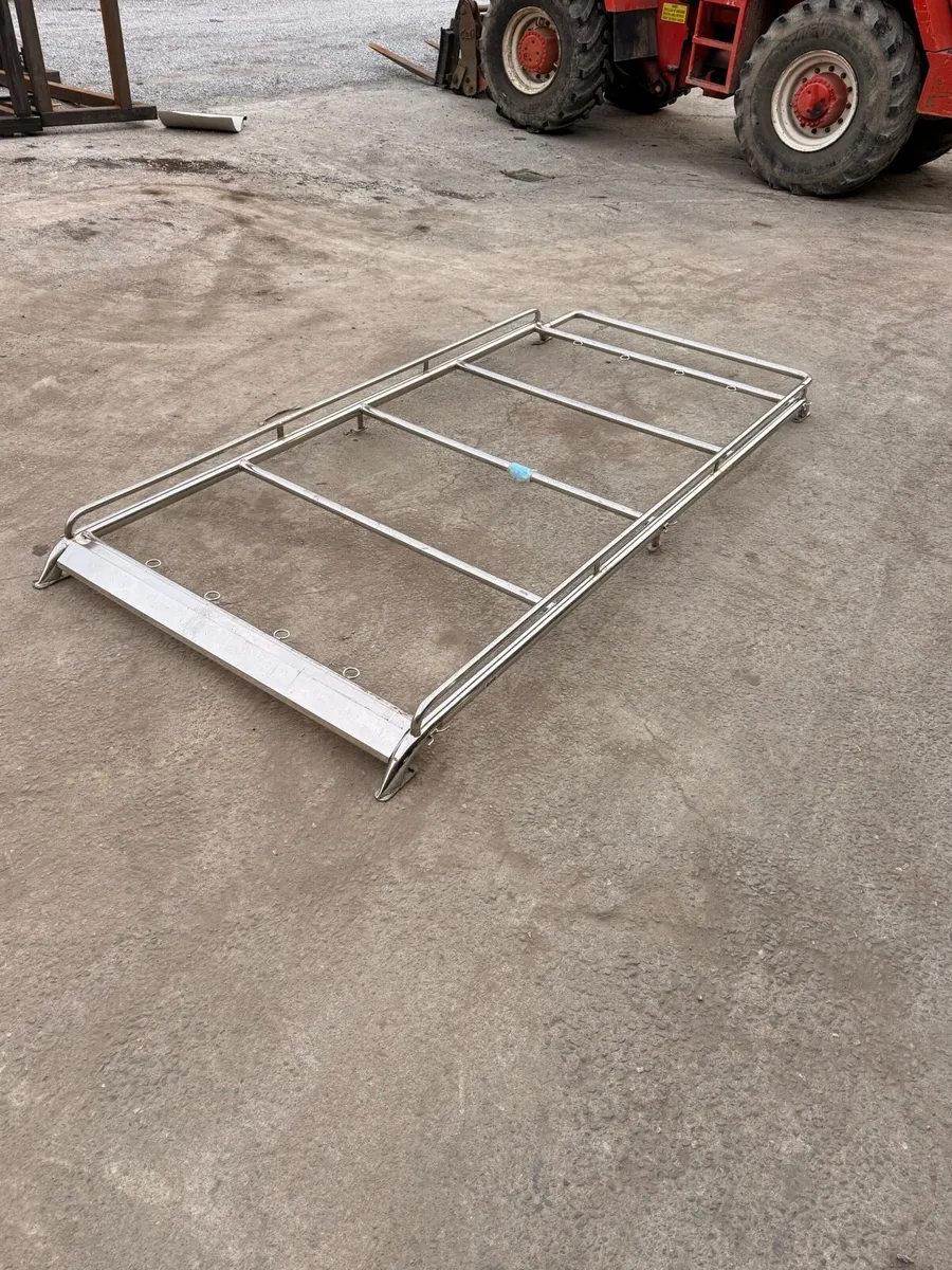 DTE Stainless Steel Roof Rack – VW Transporter LWB - Image 1