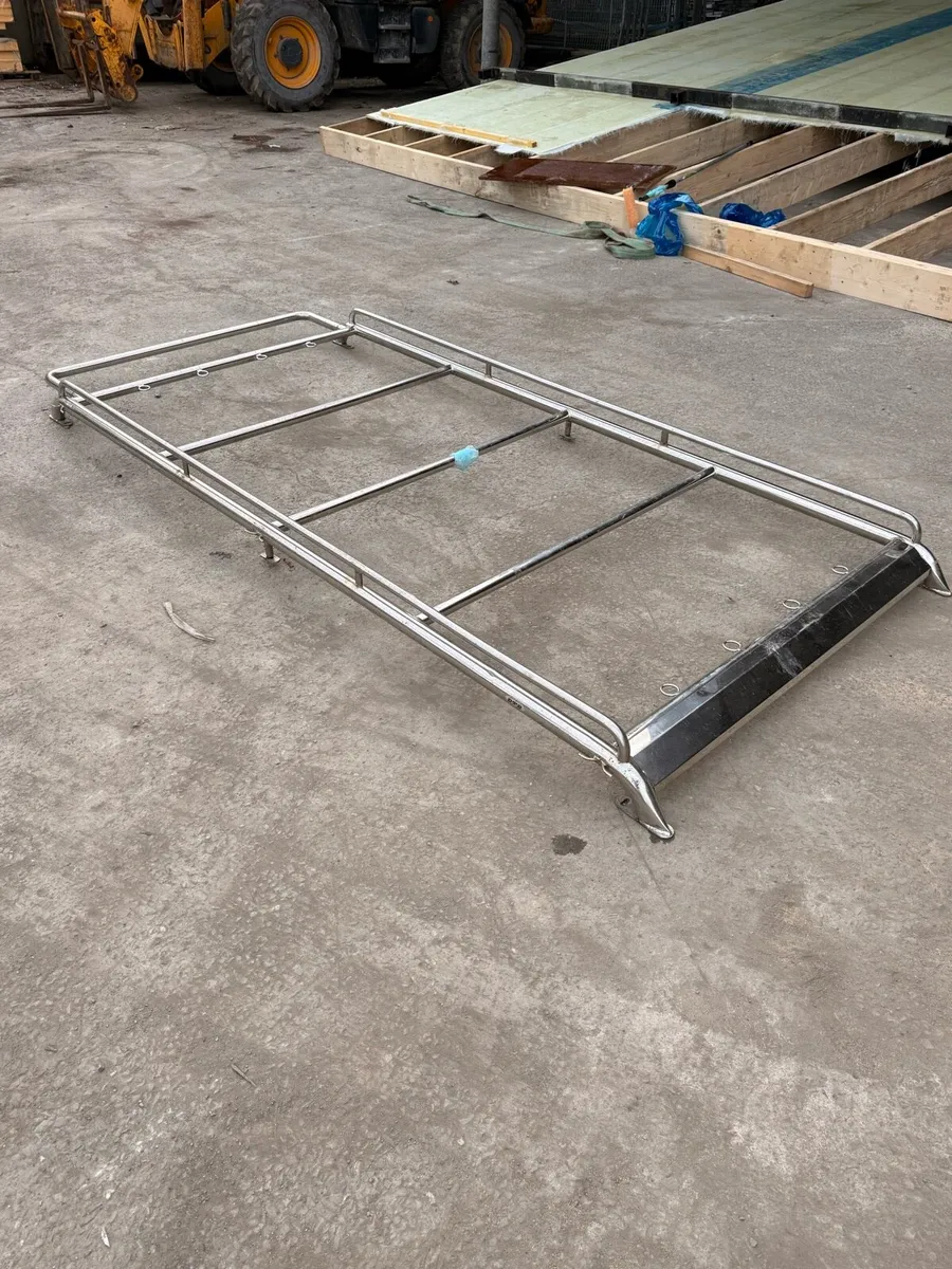 DTE Stainless Steel Roof Rack – VW Transporter LWB - Image 4